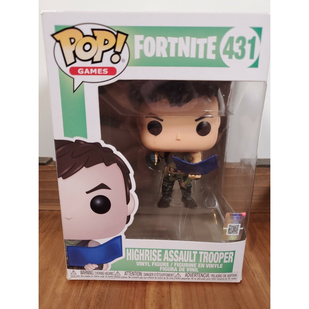 Funko POP Fortnite HIGHRISE ASSAULT TROOPER Pop! Vinyl Figure #431 NEW